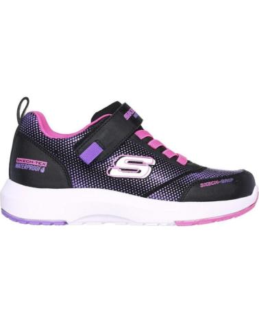 Sportivo per Bambina e Bambino SKECHERS ZAPATILLA DYNAMIC IMPERMEABLE 303387L-BKH MORADO