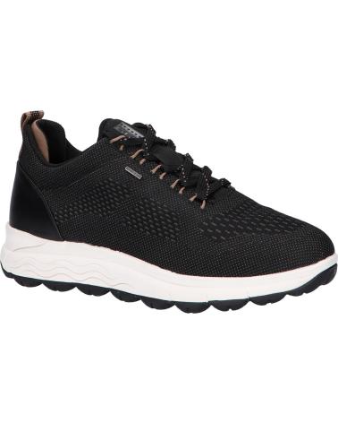 Zapatillas deporte de Mujer GEOX D2626C 0006K D SPHERICA C0976 BLACK-DK BEIGE