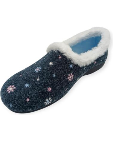 Pantofole per Donna BEREVERE ZAPATILLA CASA AZUL