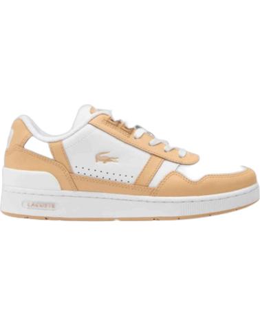 Woman Trainers LACOSTE ZAPATILLAS T-CLIP 222 PARA MUJER EN COLOR AMARILLO