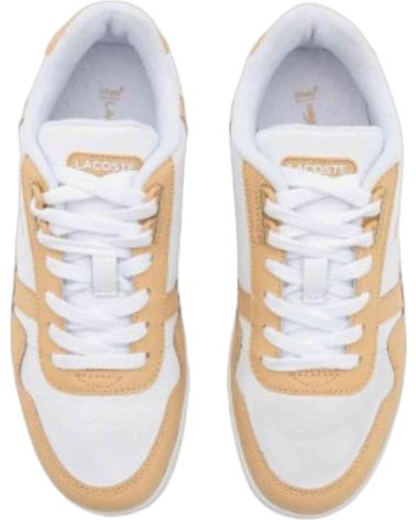 Woman Trainers LACOSTE ZAPATILLAS T-CLIP 222 PARA MUJER EN COLOR AMARILLO