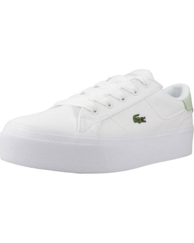 Deportivas de Mujer LACOSTE ZIANE PLATFORM BLANCO