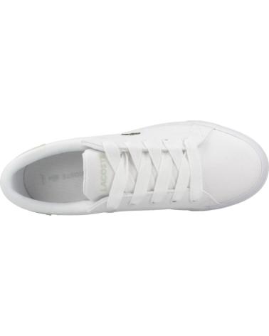 Deportivas de Mujer LACOSTE ZIANE PLATFORM BLANCO