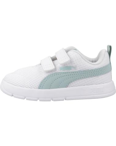 Sportivo per Bambina e Bambino PUMA ZAPATILLAS NINO MODELO COURTFLEX V3 MESH INF COLOR BLANCO WH WHITE