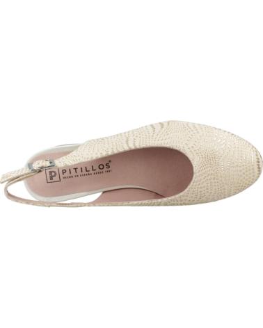 Bailarinas de Mujer PITILLOS ZAPATOS CONFORT MUJER MODELO 10451P COLOR ORO