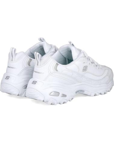 Deportivas de Mujer SKECHERS 11931 DLITES ZAPATILLAS DE MUJER BLANCO PLATA
