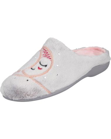 Pantofole per Donna GARZON 7312-275 ZAPATILLAS DE CASA PARA MUJER GRIS