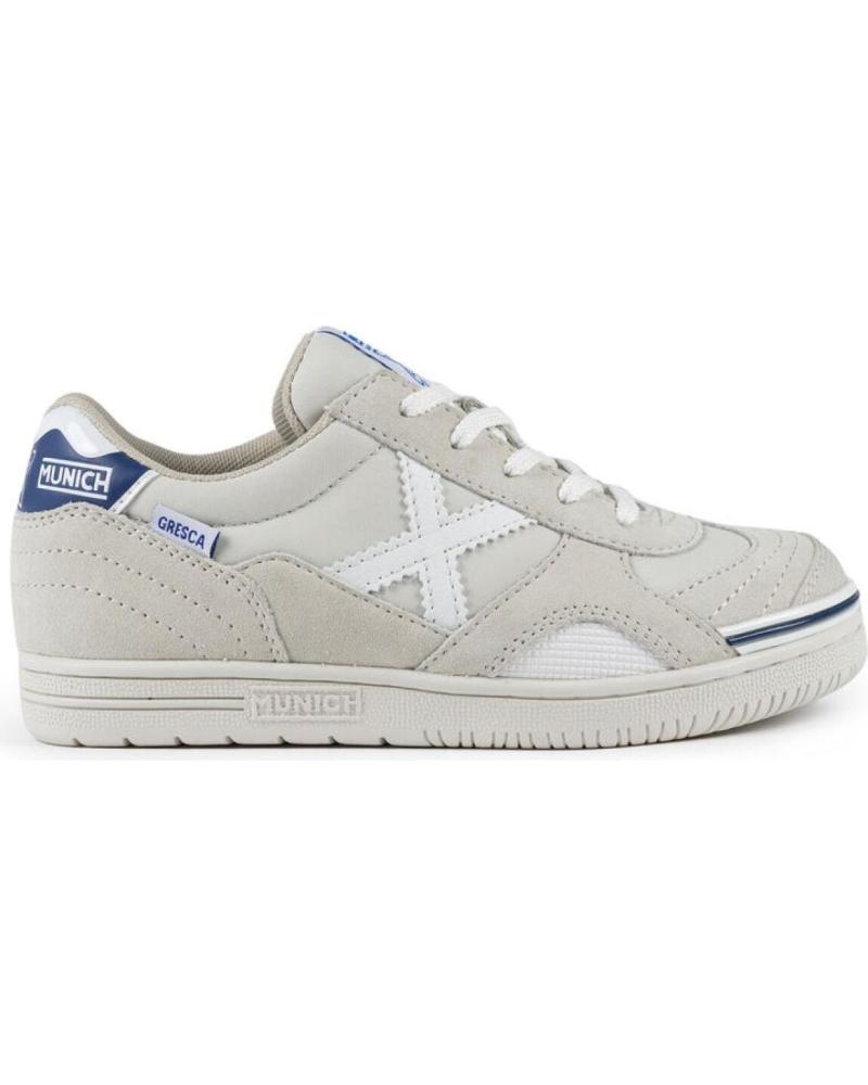 Sportschuhe für Mädchen und Junge MUNICH GRESCA KID 1500319 BEIGE BEIGE