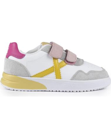 Deportivas de Niña y Niño MUNICH MINI BALLOO VCO BLANCO
