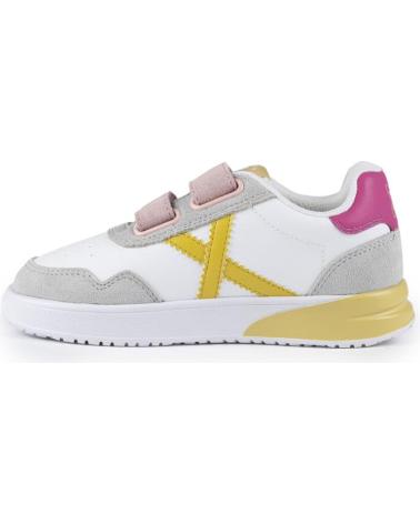 Deportivas de Niña y Niño MUNICH MINI BALLOO VCO BLANCO