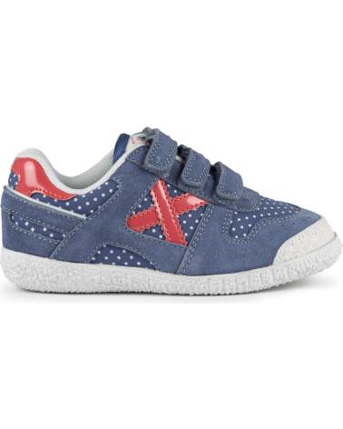 Deportivas de Niña y Niño MUNICH MINI GOAL VCO 8128618 AZUL