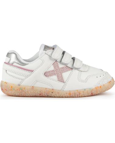 Sportivo per Bambina e Bambino MUNICH MINI GOAL VCO BLANCO