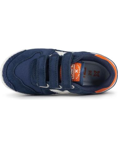 Deportivas de Niña y Niño MUNICH MINI GOAL VCO 8128620 AZUL