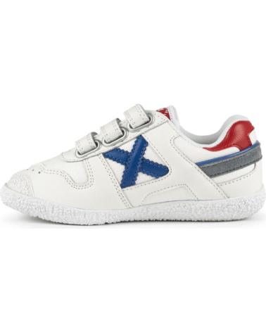 Deportivas de Niña y Niño MUNICH MINI GOAL VCO 8128622 BLANCO