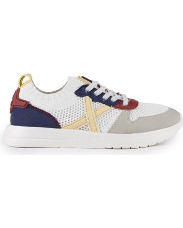 Deportivas de Niña y Niño MUNICH MINI NET 8021007 BLANCO