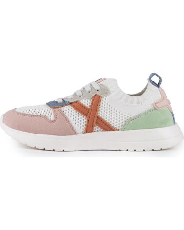 girl and boy Trainers MUNICH MINI NET 8021009 MULTICOLOR