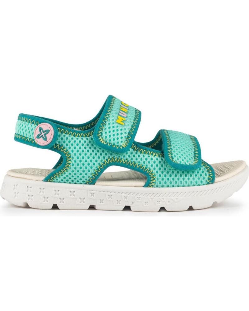 SANDALES ENFANTS MUNICH MINI PUCK 8024010 TURQUOISE TURQUESA