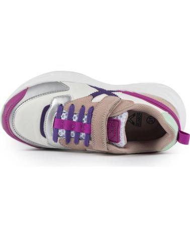 Esportes  de Menina e Menino MUNICH MINI TRACK VCO 8890104 BLANCO