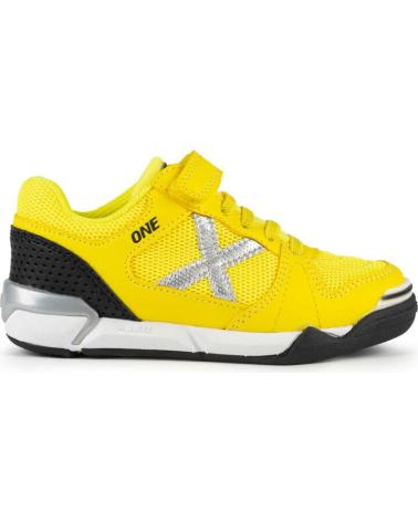 Sneaker für Mädchen und Junge MUNICH DEPORTIVO KID VELCRO 72 AMARILLO