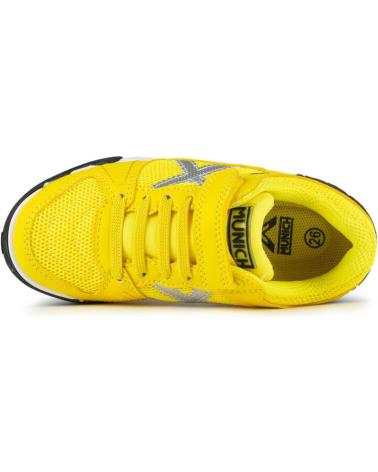 Sneaker für Mädchen und Junge MUNICH DEPORTIVO KID VELCRO 72 AMARILLO