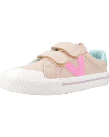 Sneaker für Mädchen VICTORIA ZAPATILLAS NINA MODELO 1065195N COLOR BEIS ROSA