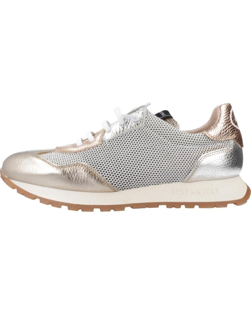 Esportes  de Mulher HISPANITAS ZAPATILLAS MUJER MODELO CHV253869 COLOR ORO CAVA