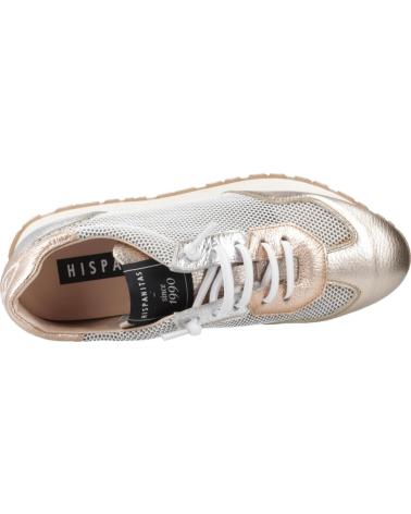 Esportes  de Mulher HISPANITAS ZAPATILLAS MUJER MODELO CHV253869 COLOR ORO CAVA