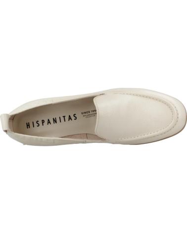Mocassini per Donna HISPANITAS MOCASINES MUJER MODELO HV253177 COLOR BEIS LATTE