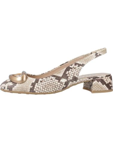 Bailarinas de Mujer HISPANITAS BAILARINAS MUJER MODELO HV253993 COLOR ANIMAL PRINT TAUPE