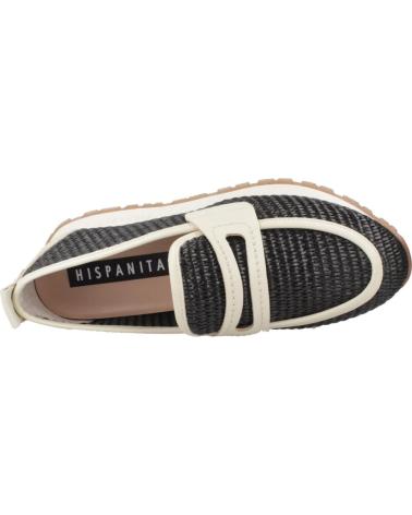 Mocassini per Donna HISPANITAS MOCASINES MUJER MODELO RHV254043 COLOR NEGRO BLACK