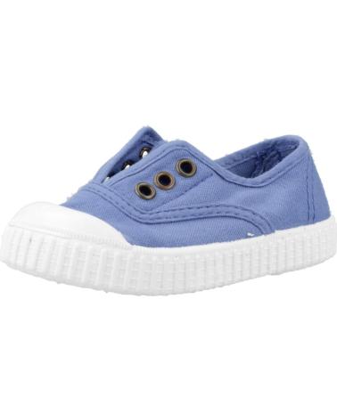 Esportes  de Menina e Menino VICTORIA ZAPATILLAS NINO MODELO 06627 COLOR BLANCO ANIL