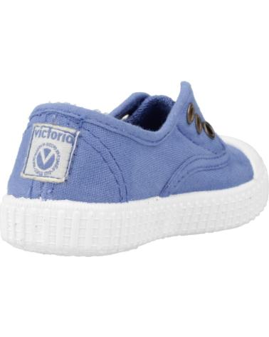 Esportes  de Menina e Menino VICTORIA ZAPATILLAS NINO MODELO 06627 COLOR BLANCO ANIL