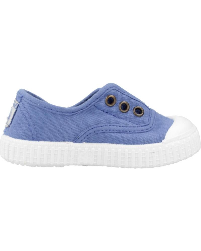 Esportes  de Menina e Menino VICTORIA ZAPATILLAS NINO MODELO 06627 COLOR BLANCO ANIL