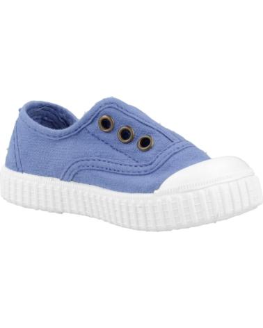 Esportes  de Menina e Menino VICTORIA ZAPATILLAS NINO MODELO 06627 COLOR BLANCO ANIL