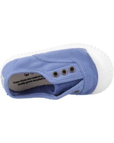 Esportes  de Menina e Menino VICTORIA ZAPATILLAS NINO MODELO 06627 COLOR BLANCO ANIL