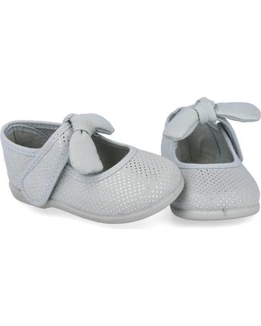 Sapatos de Menina L&R SHOES ANDREA RUIZ 955-P MERCADITAS LONA NINA GRIS