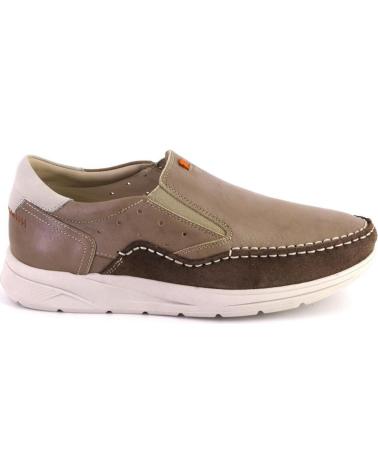 Man Mocasines BAERCHI 5381 MOCASINES DE HOMBRE PIEL TAUPE