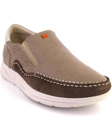 Man Mocasines BAERCHI 5381 MOCASINES DE HOMBRE PIEL TAUPE