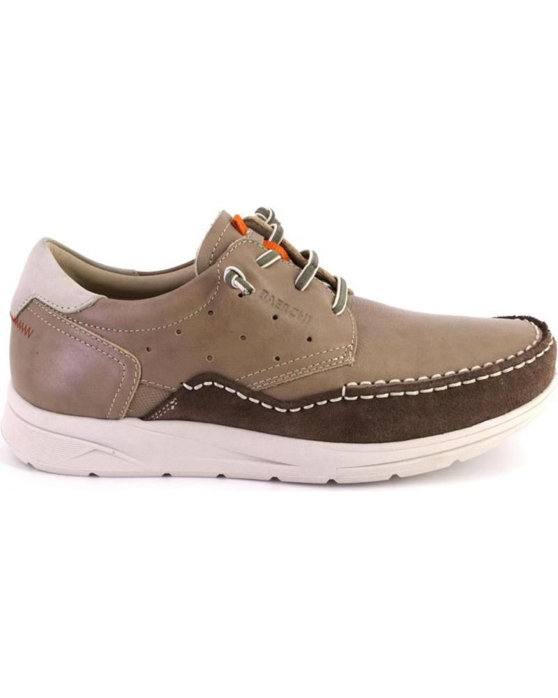 Chaussures pour Homme BAERCHI 5380 ZAPATOS DE HOMBRE PIEL TAUPE