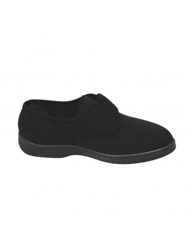 Man and Woman House slipers D`CUTILLAS DOCTOR CUTILLAS - ZAPATILLAS CASA INVIERNO MUJER PLANTI NEGRO