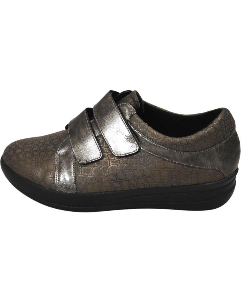 Scarpe per Donna D`CUTILLAS DOCTOR CUTILLAS - ZAPATOS VELCRO INVIERNO MUJER PLANTI TAUPE