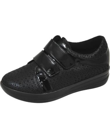 Scarpe per Donna D`CUTILLAS DOCTOR CUTILLAS - ZAPATOS VELCRO INVIERNO MUJER PLANTI NEGRO