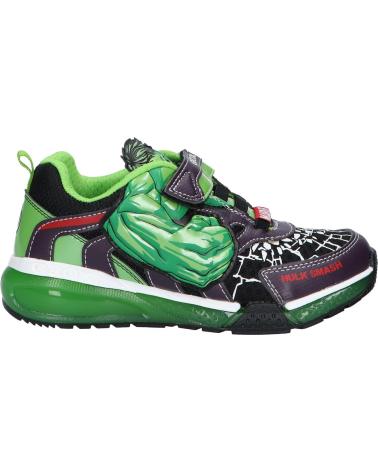 Esportes  de Menino geox J35FEB 011CE J BAYONYC C0016 BLACK-GREEN