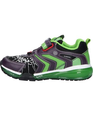 Esportes  de Menino geox J35FEB 011CE J BAYONYC C0016 BLACK-GREEN