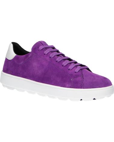Deportivas de Mujer GEOX D45WEB 02285 D SPHERICA ECUB-1 C8259 PURPLE-WHITE MORADO