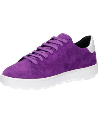 Deportivas de Mujer GEOX D45WEB 02285 D SPHERICA ECUB-1 C8259 PURPLE-WHITE MORADO