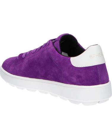 Deportivas de Mujer GEOX D45WEB 02285 D SPHERICA ECUB-1 C8259 PURPLE-WHITE MORADO