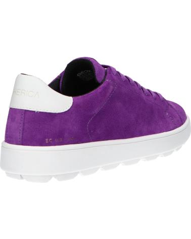 Deportivas de Mujer GEOX D45WEB 02285 D SPHERICA ECUB-1 C8259 PURPLE-WHITE MORADO