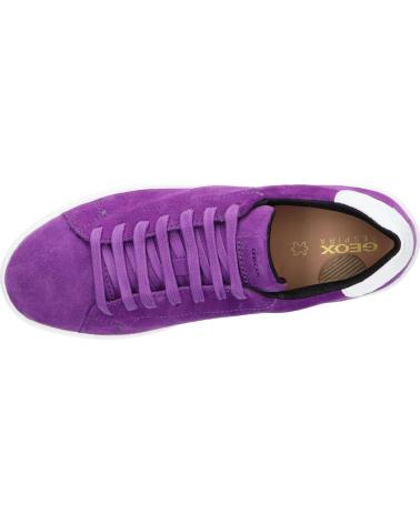 Deportivas de Mujer GEOX D45WEB 02285 D SPHERICA ECUB-1 C8259 PURPLE-WHITE MORADO