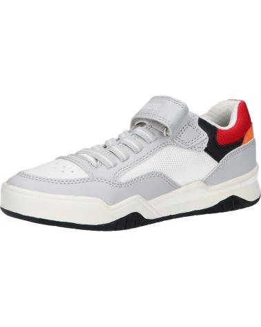 Esportes  de Menino GEOX J167RB 0FEFU J PERTH C1234 LT GREY-RED GRIS